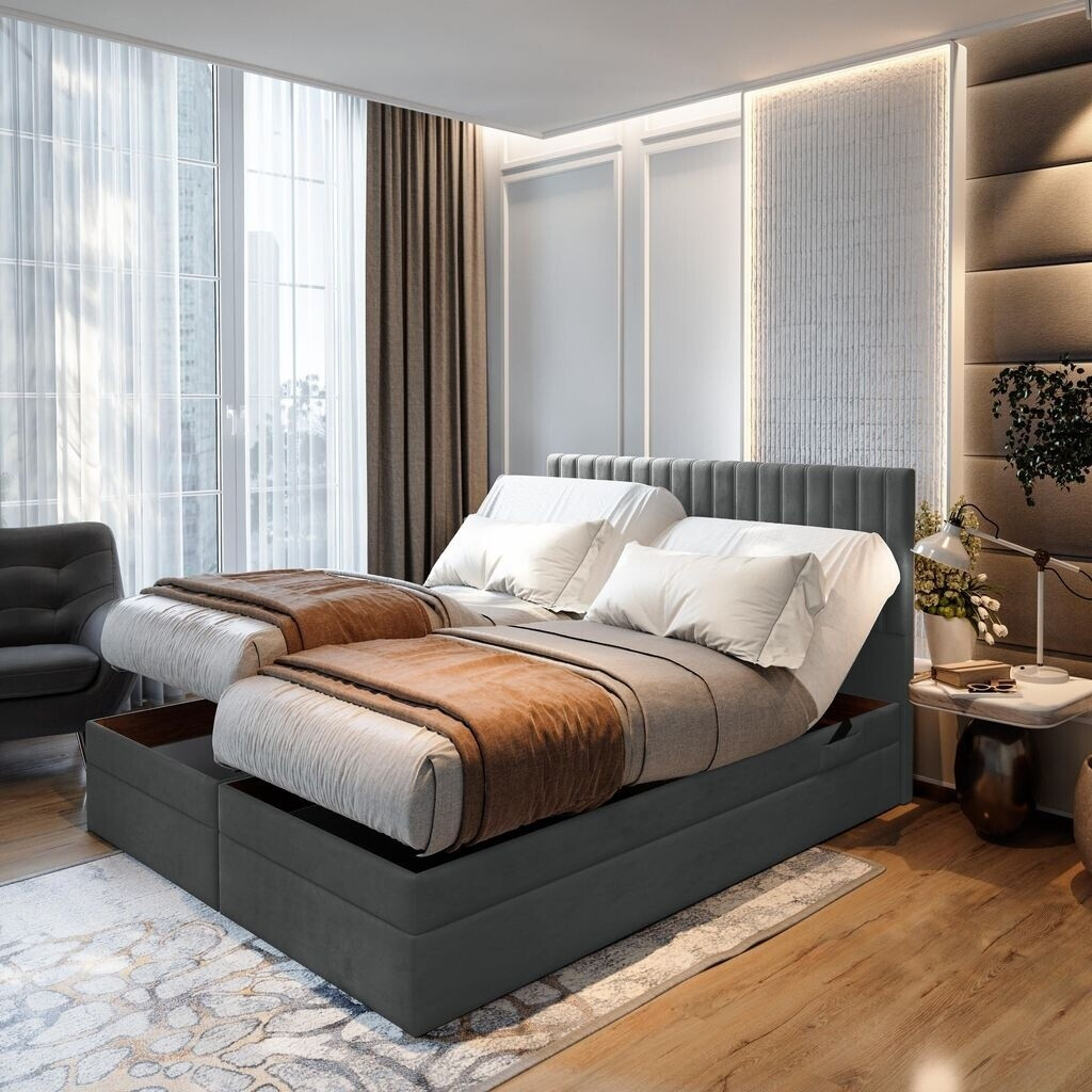 Trada Adele 180x200cm Dark Grey