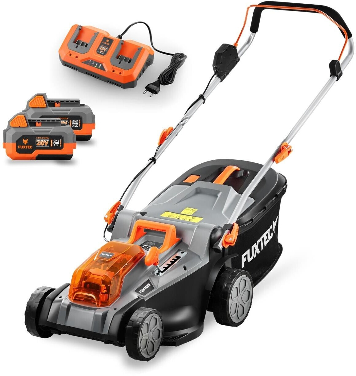 FUXTEC 40V Akku Rasenmäher FXE2RM43 mit Akkupack, mit Ladegerät ab 197