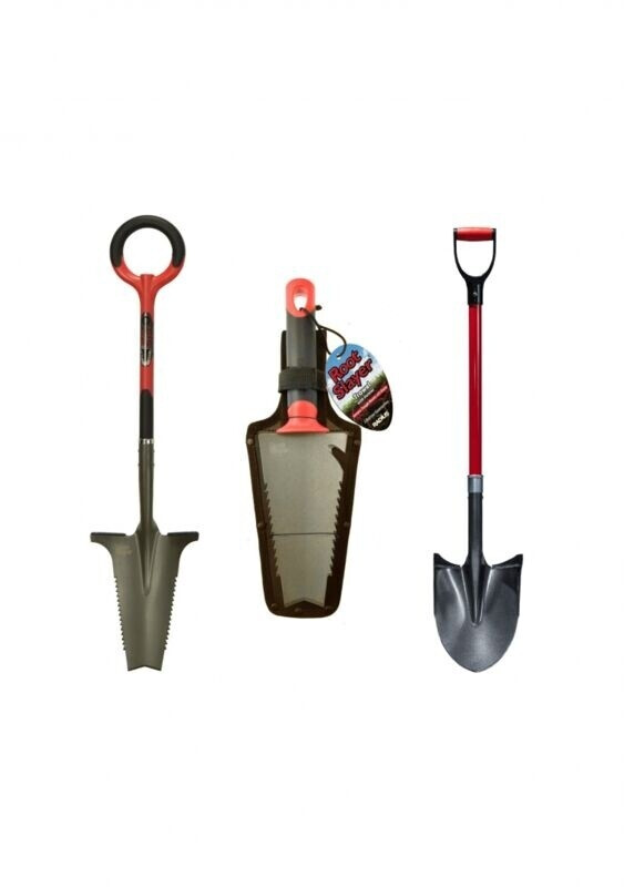 Venteo RootSlayer carbon steel - 360° handle black
