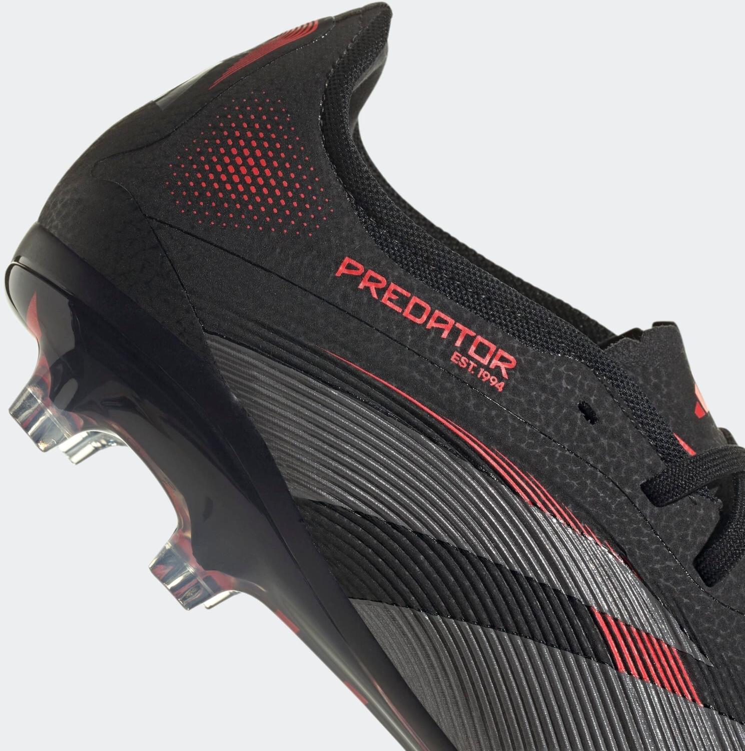 Adidas Predator 24 Pro FG (ID3854) core black/grey four/lucid red