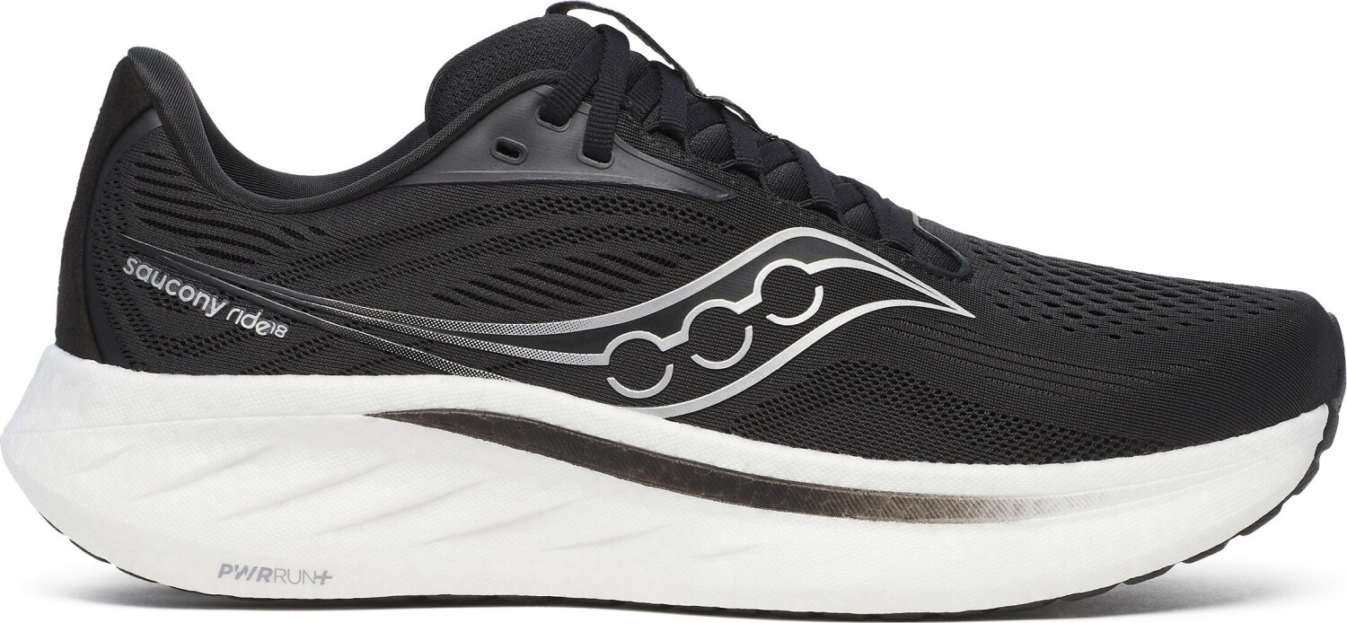 Saucony Ride 18 (S21000-100) black/white