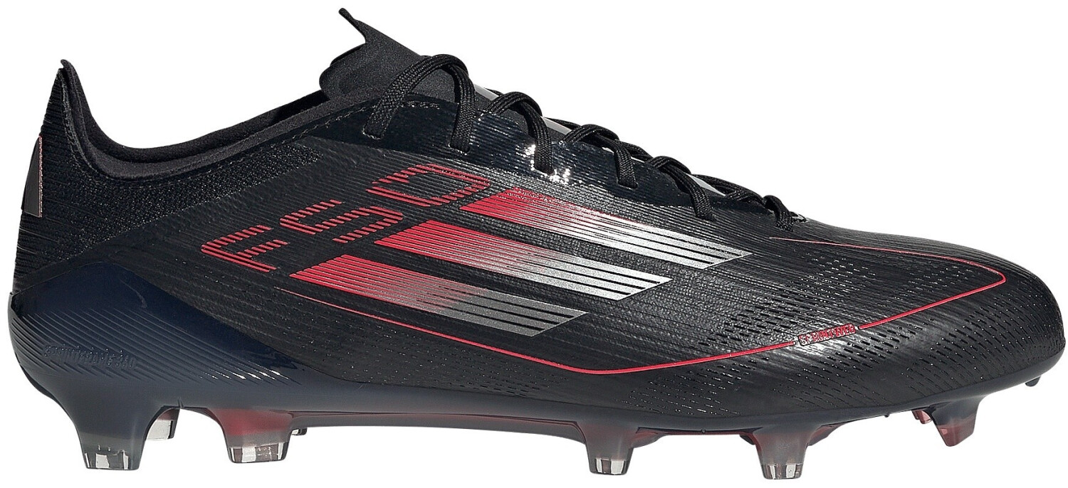 Adidas F50 Elite FG (IE1202) core black/iron metallic/lucid red