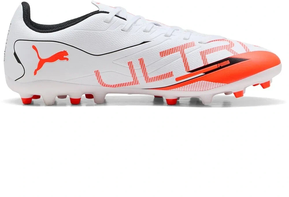 Puma Ultra 5 Play MG (108328-01) white/black/glowing red