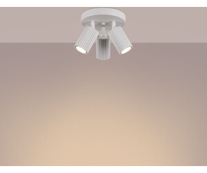 Sollux SL.1589 - Bodové svietidlo KARBON 1xGU10/10W/230V 30 cm krémová Sollux SL.1589 - Bodové svietidlo KARBON 1xGU10/10W/230V 30 cm krémová