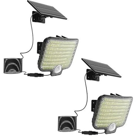 Lumisky Set of 2 solar spotlights with strong lighting LED white BRIGHTLY (2x BRIGHTLY)