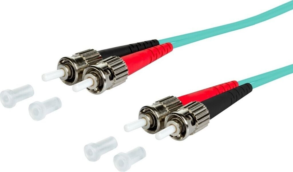 Metz Connect OpDAT Patchkabel OM3 2xST/2xST MM 2m aqua I-V(ZN)H 50/125 (151J1AOAO20E)