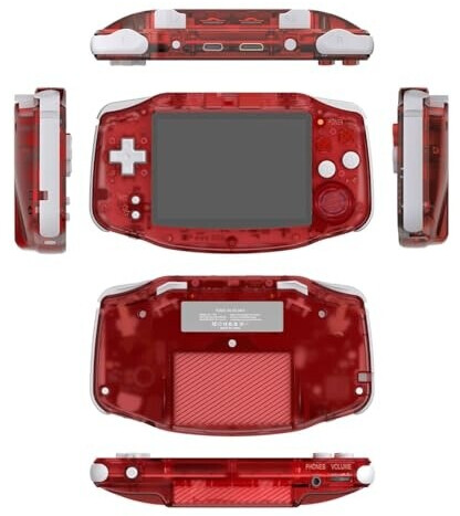 Anbernic RG34XX Transparent Red