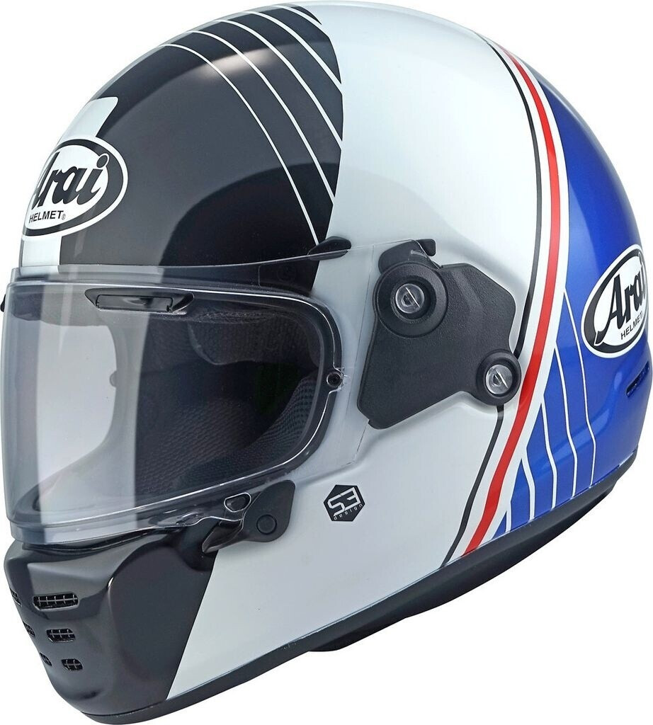 Arai Concept-XE Temu noir/blanc7bleu