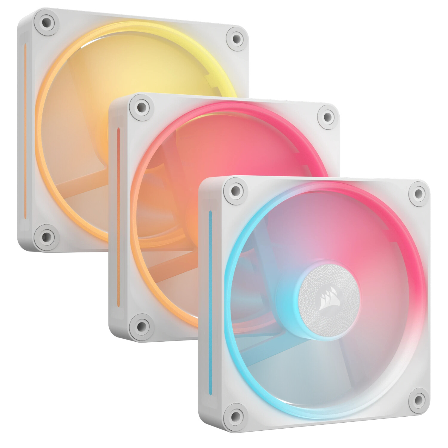 Corsair iCUE Link LX120-R RGB White 3-pack