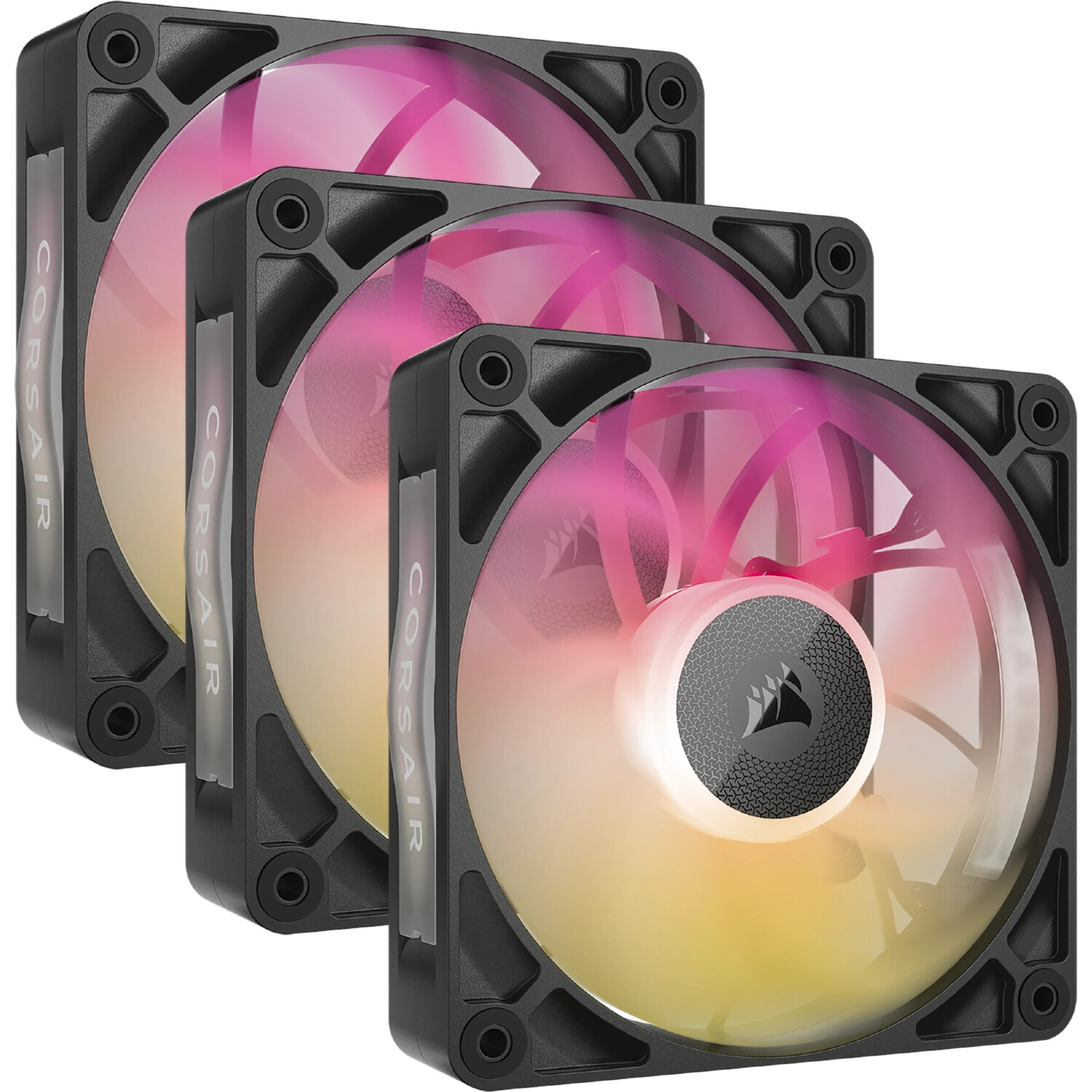 Corsair iCUE LINK RX120 Max RGB Black 120mm 3-pack