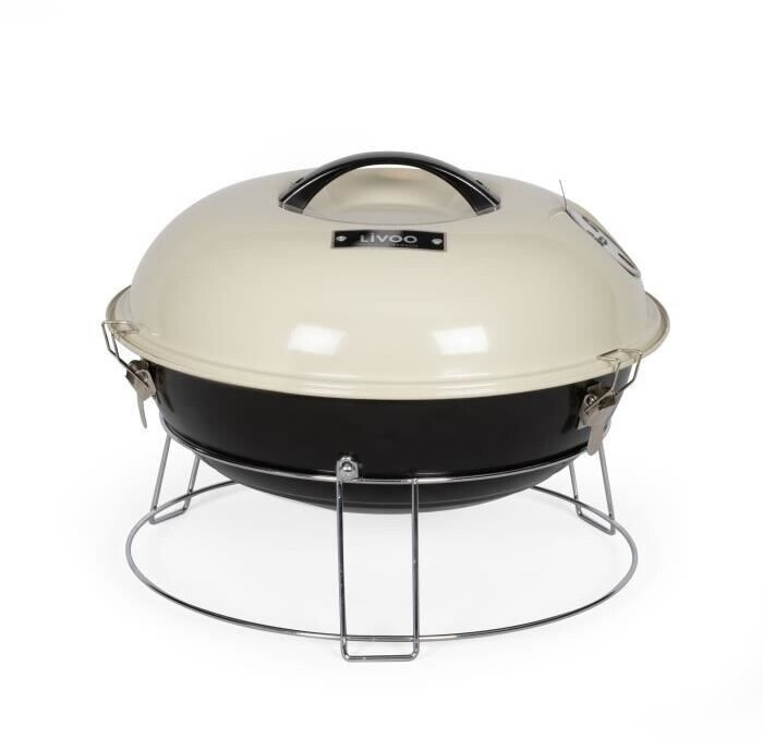 LIVOO Barbecue charbon portable DOC301
