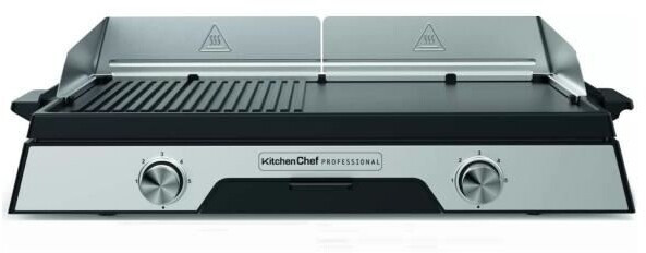 Kitchen Chef Plancha électrique PLANCHADUO2200