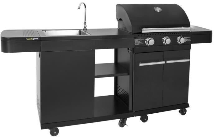 Cook'in garden Fyra 3 brûleurs