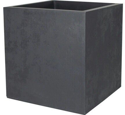 EDA Plastic flower pot 39.5 x 39.5 x 43.5 cm anthracite