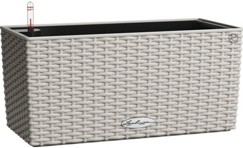 Lechuza Balconera Cottage plastic planter 40 x 19 x 19 cm sand brown