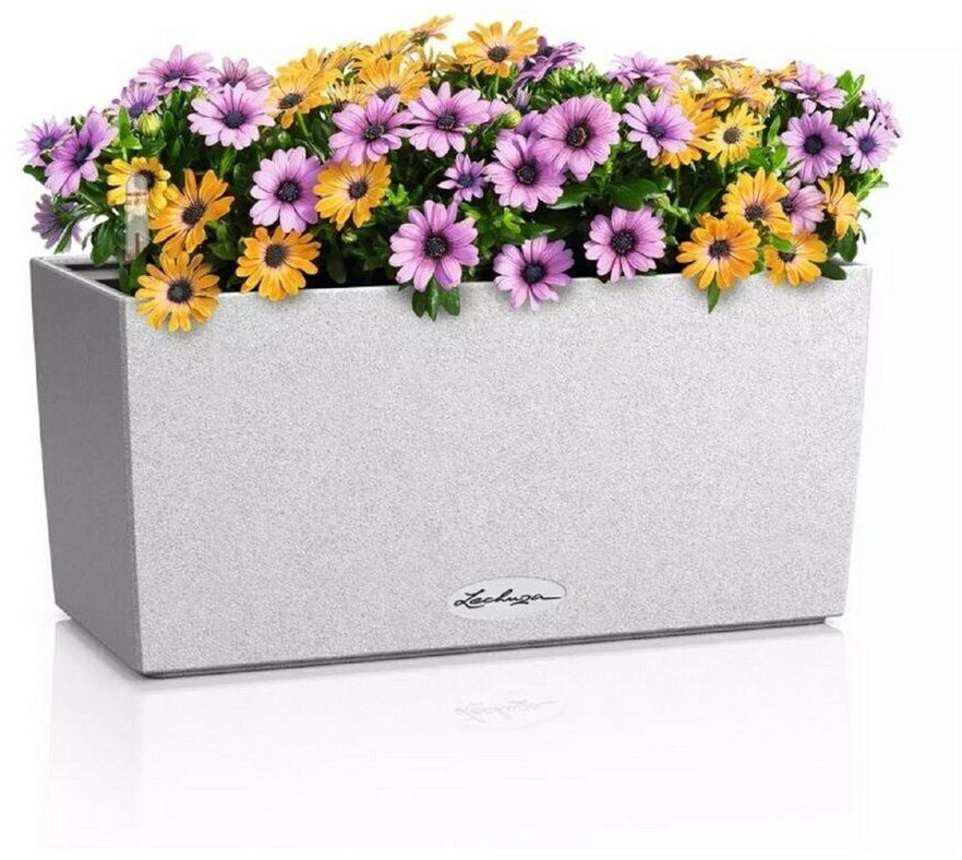 Lechuza Balconera Stone plastic planter 40 x 19 x 19 cm beige