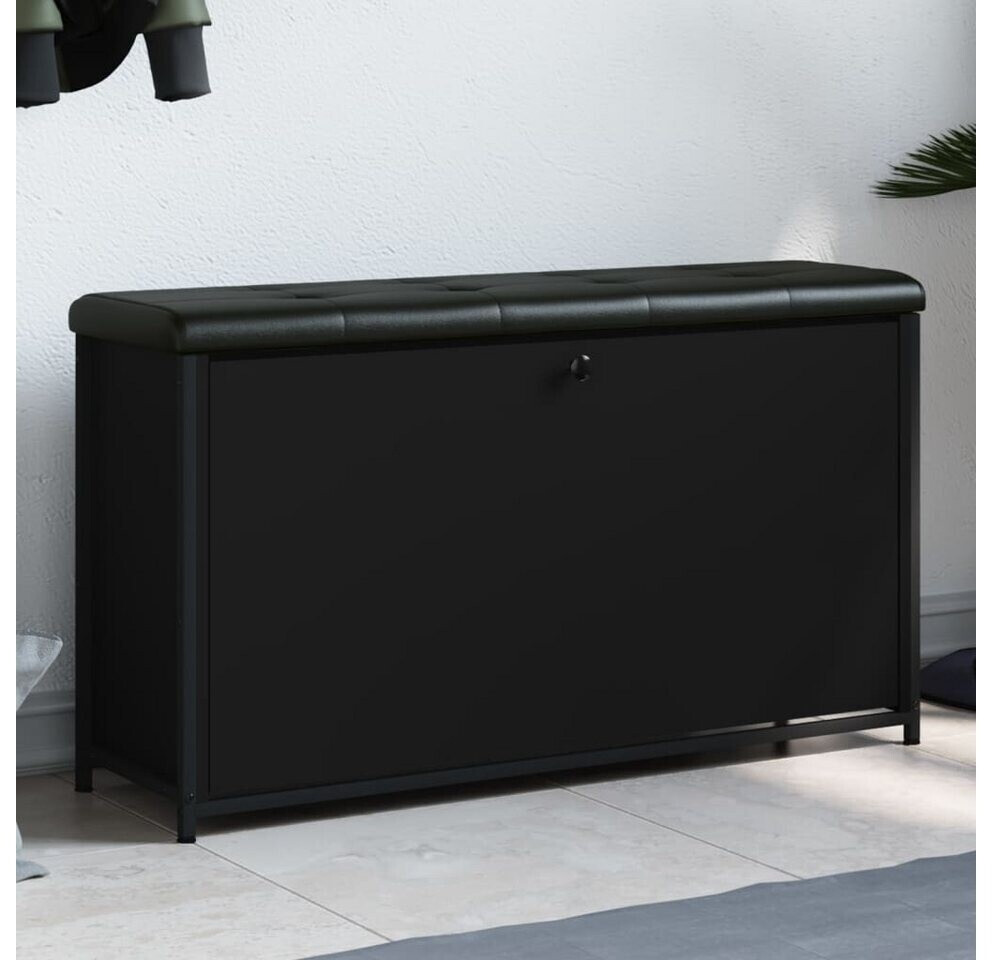 vidaXL Shoe cabinet high-gloss white 63x24x104 cm chipboard