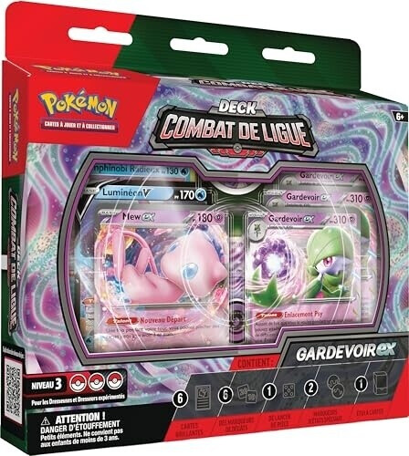 Asmodée Pokémon Deck Combat de Ligue Gardevoir-ex (français)