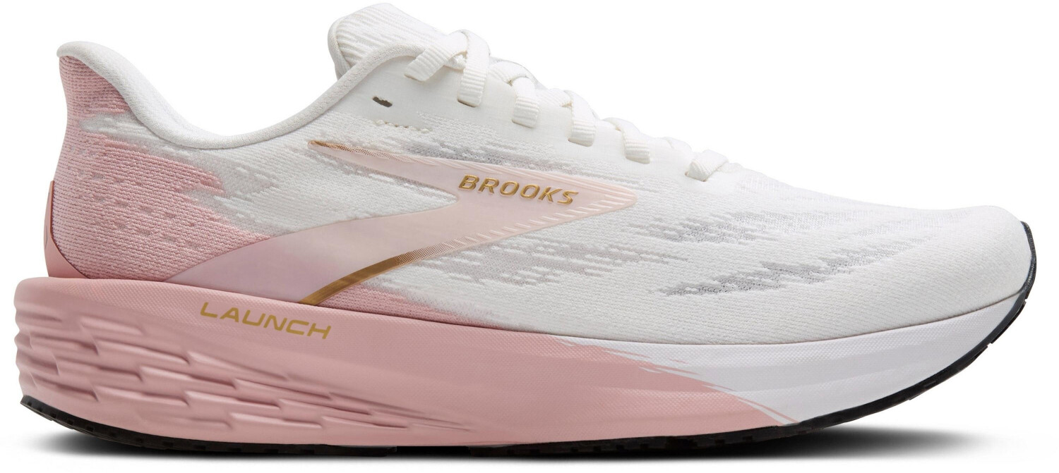 Brooks Launch 11 Women white/gold/pink