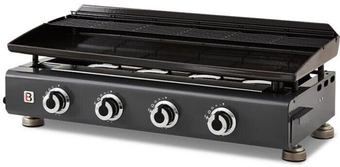 Brasero Plancha gaz Silvia II G 4 feux
