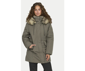 Only Onlnewpriska Parka Jacket Cc Otw Kadın Günlük Mont 15300627-BLACK Siyah - O