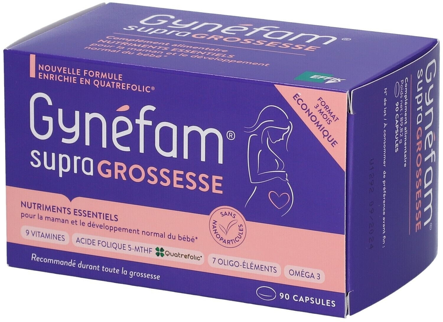 EFFIK ITALIA Gynéfam Supra Grossesse (90 capsules)
