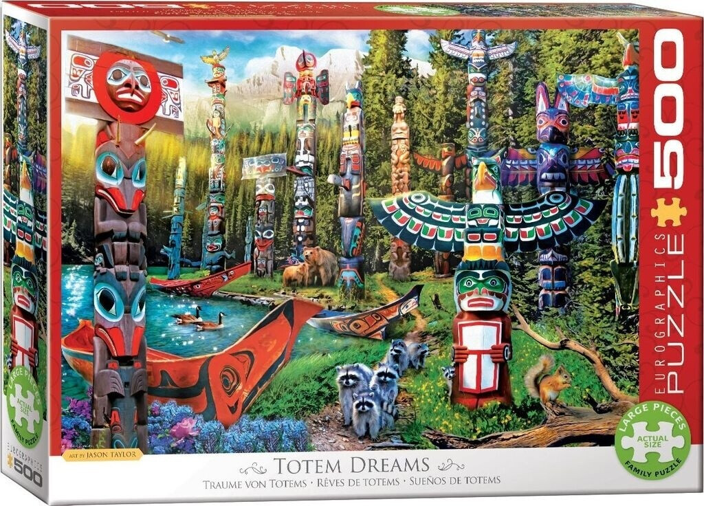 EUROGRAPHICS Puzzle dede miel XL 500 pièces