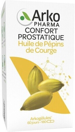 Laboratoires Arkopharma Arkogélules Huile de pépins de courge (180 capsules)