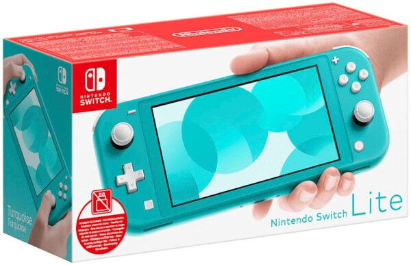 Nintendo Switch Lite türkis (ohne Netzteil)