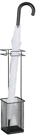 Relaxdays Modern umbrella stand 13.5x52.5x13.5 cm black