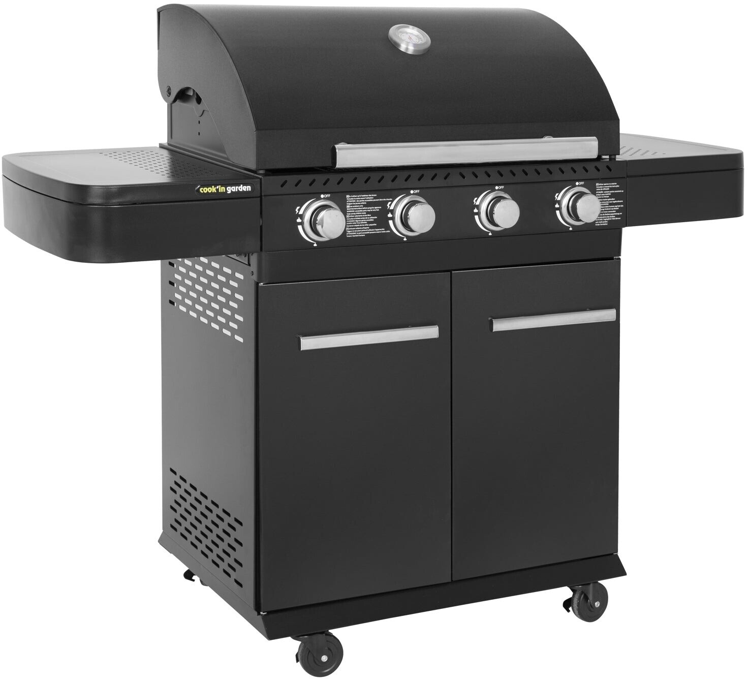 Cook'in garden Barbecue gaz FYRA 4 brûleurs