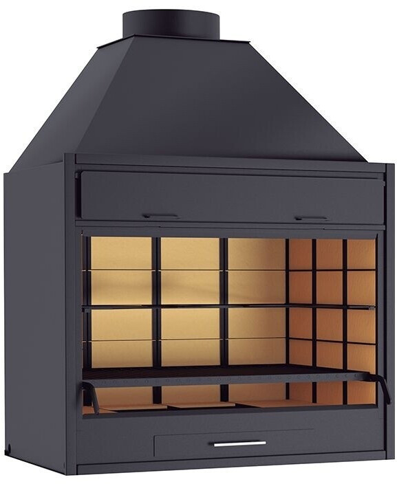FM Barbecue charbon et bois BF-90