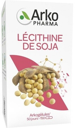 Laboratoires Arkopharma Arkogélules Lécithine de soja (45 gélules)