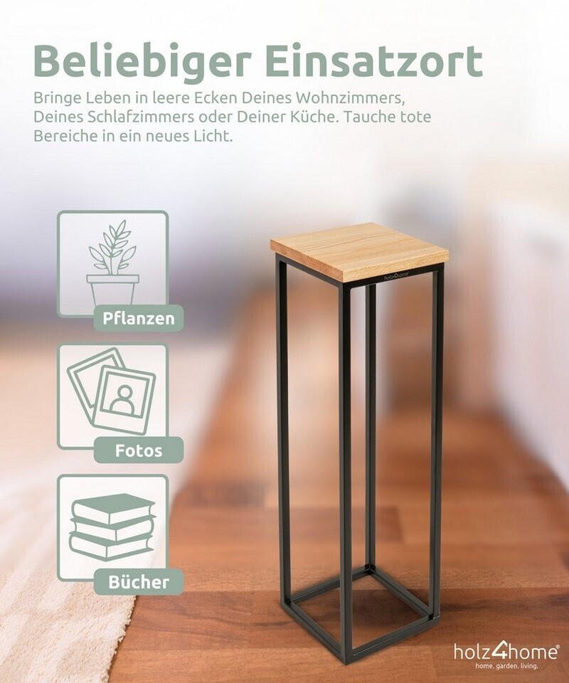 holz4home holz4home Flower decoration stand oiled oak 70cm natural - detail view