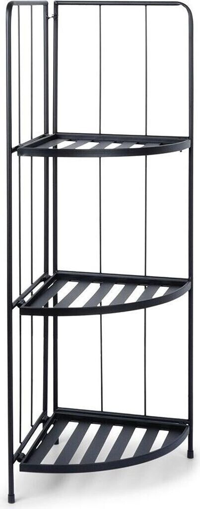 mayddle mayddle Flower pot rack triangular metal 92x30cm black - view 14