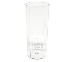 Mulex Glass Stripe ribbed glass, glass, heat-resistant 400ml