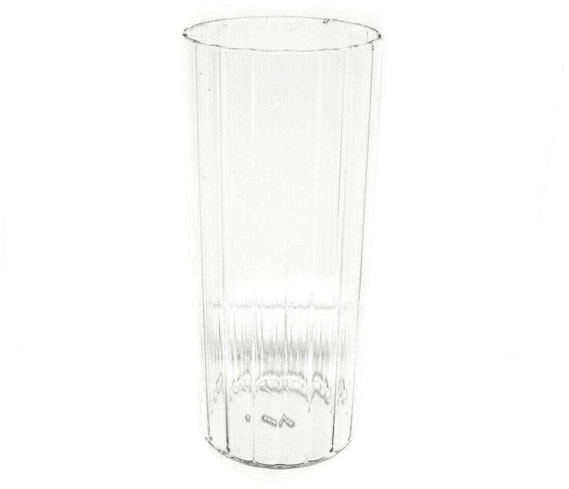 Mulex Mulex Glass Stripe ribbed glass, glass, heat-resistant 400ml - Product image 1 of 8