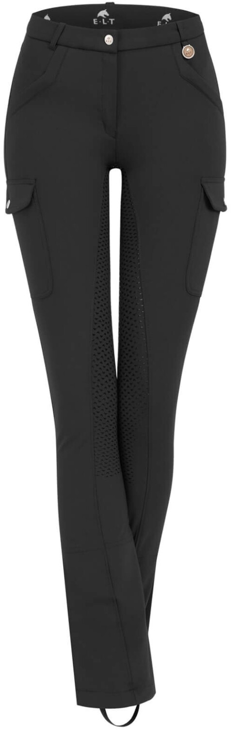 ELT by Waldhausen Riding breeches women's full-grip micro jodhpur cargo silicone black
