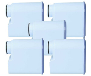 vhbw 5x Wasserfilter Filter kompatibel mit Philips Serie 5000 EP5346/10, EP5360/10 Hellblau