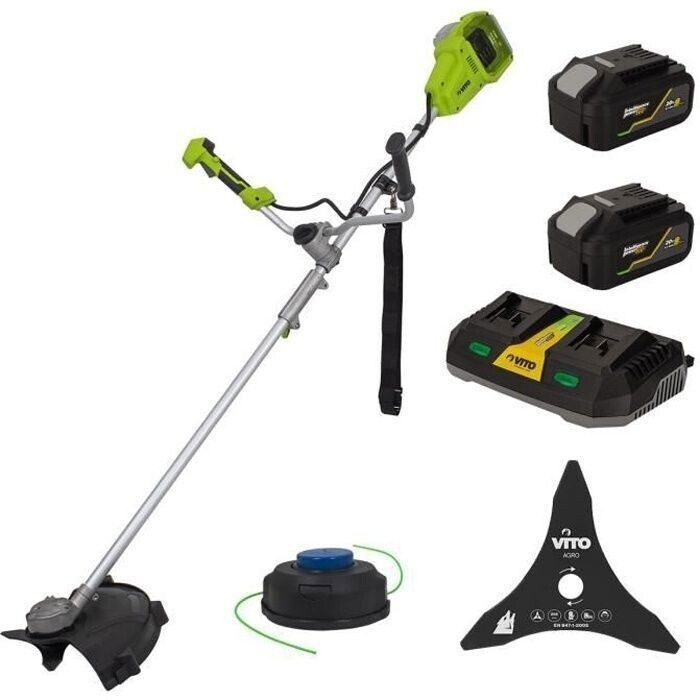Vito Débroussailleuse à batterie 40 V moteur brushless