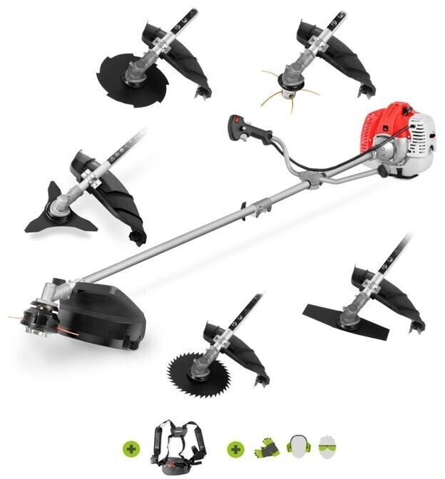 Greencut Débroussailleuse thermique 65 CC 4,9 CV multifonction