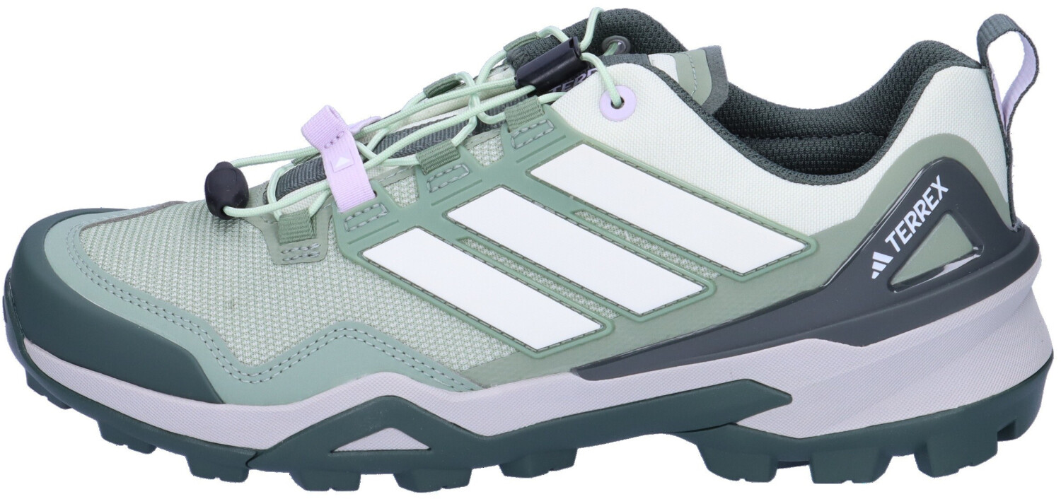 Adidas Terrex Skychaser Hiking Shoes linen green off white silver dawn JH6389 5