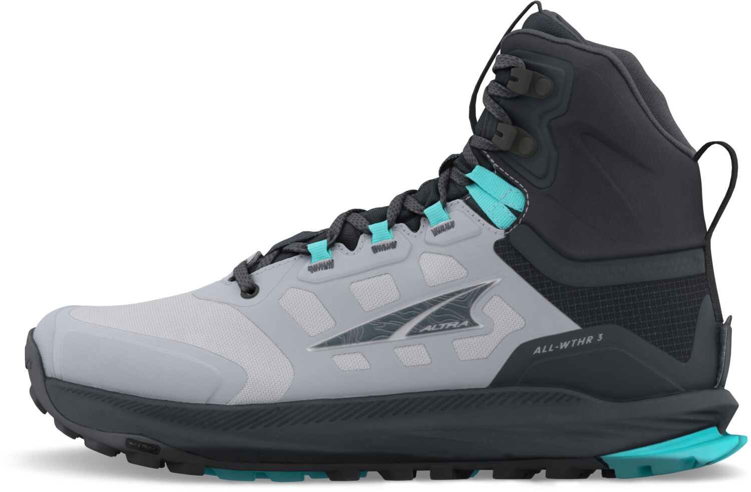 Altra Lone Peak Waterproof Mid Hiking Shoes black gray