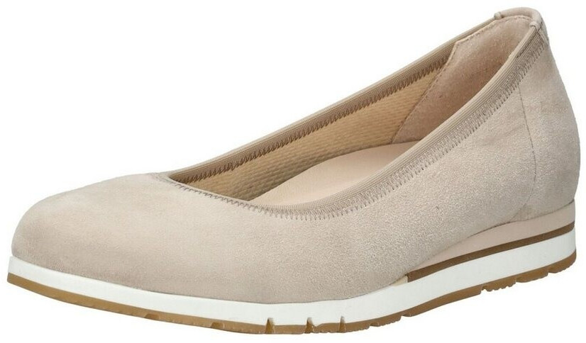 Gabor Suede Ballerinas cream