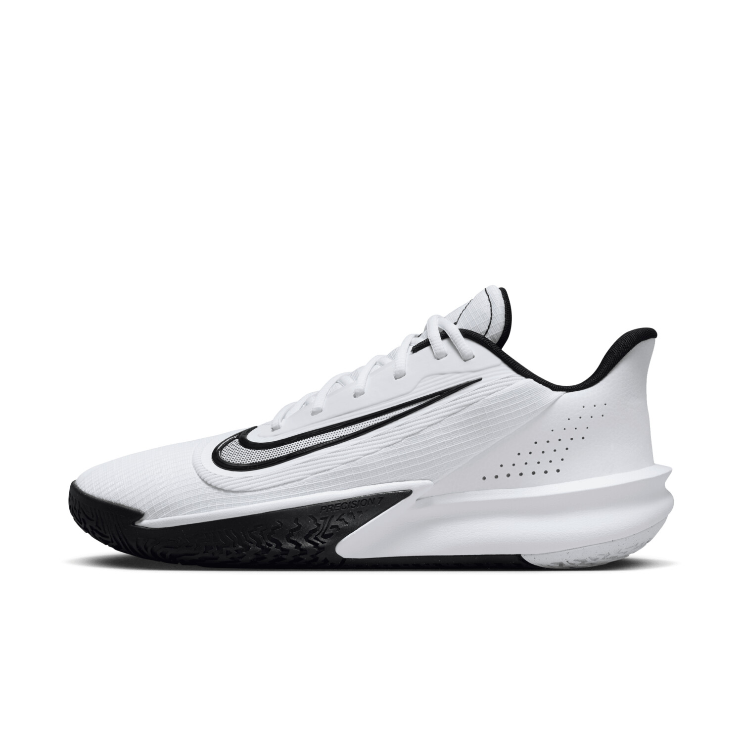 Nike Precision VII Basketball Shoes 101 white black