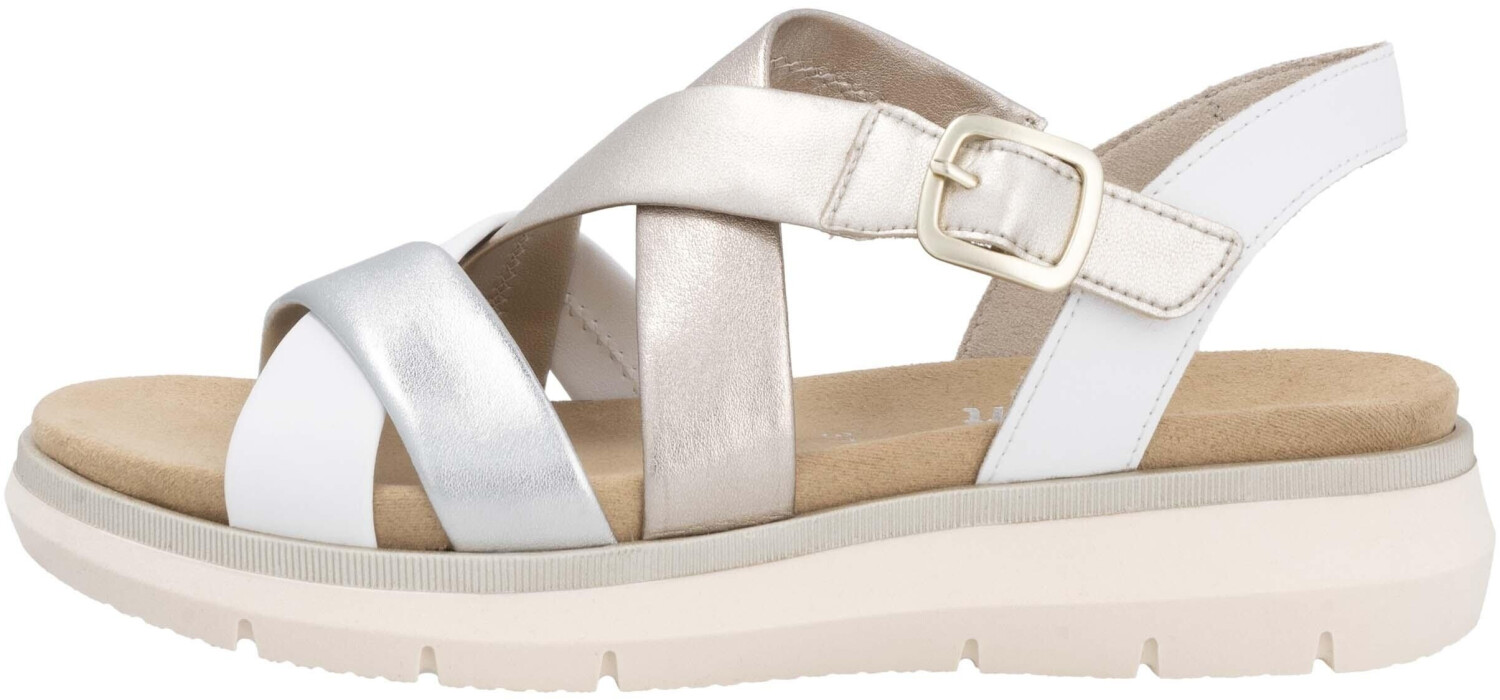 Remonte Dorndorf Strappy Sandals D2K53 metallic