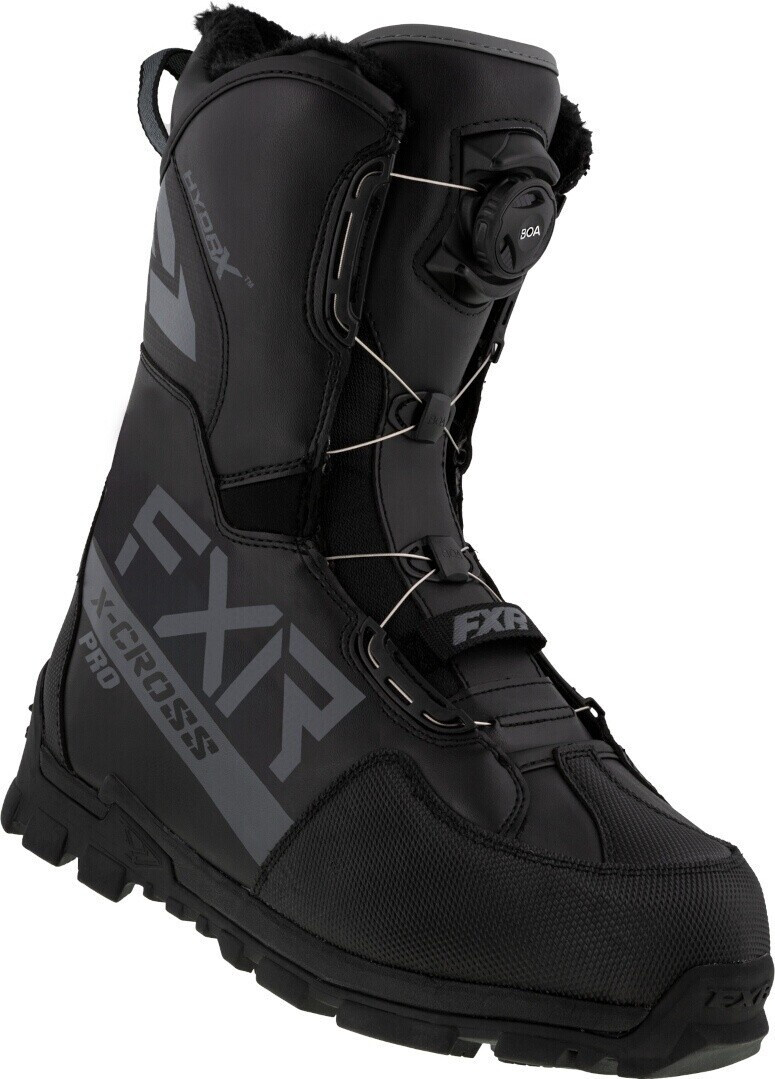 FXR X-Cross Pro BOA Snowmobile Boots black anthracite