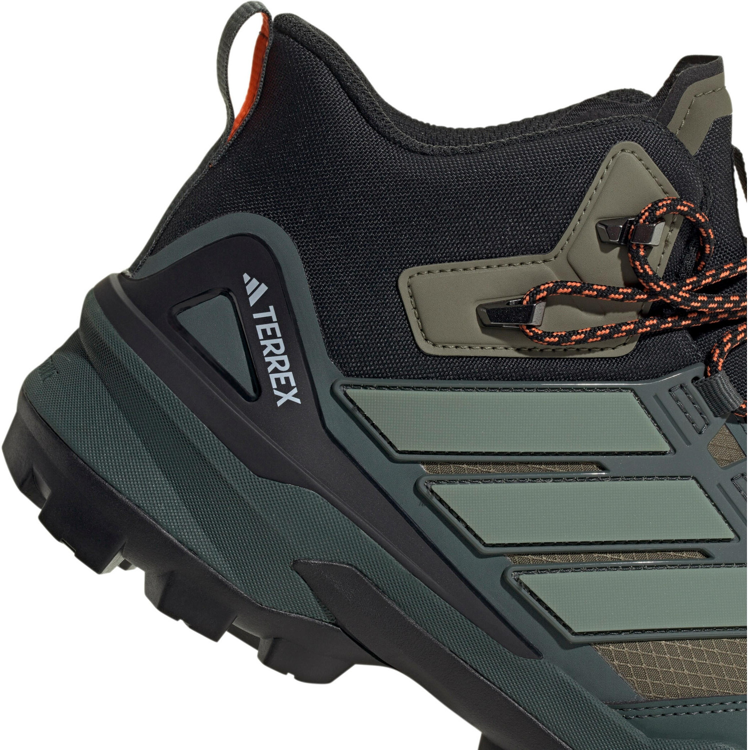 Adidas Terrex Skychaser Mid GORE-TEX Hiking Shoe olive strata silver green black