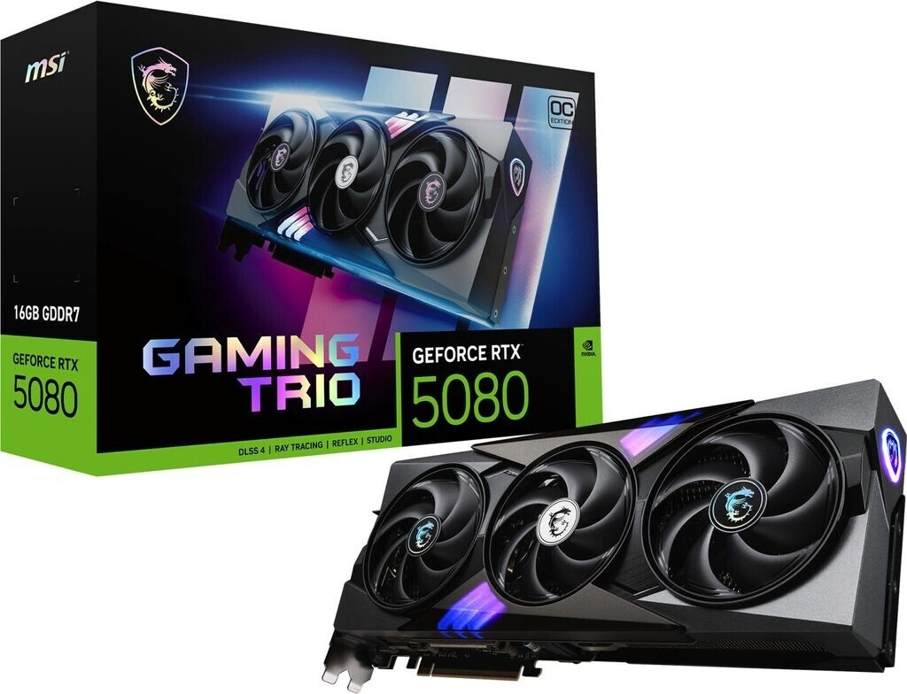 MSI GeForce RTX 5080 Gaming Trio OC