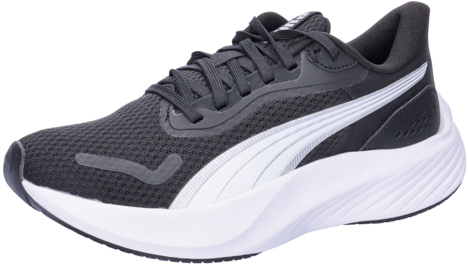 Puma Pounce LITE JR Sneaker black white silver